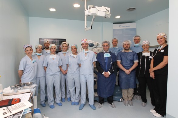 Equipo de López Bran en Imema