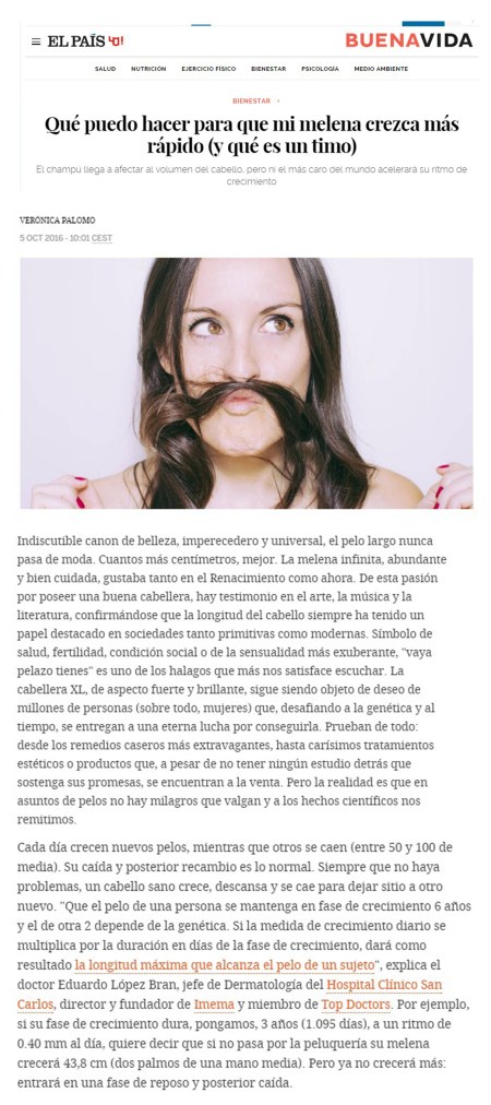 Caída del pelo Dr. Eduardo López Bran