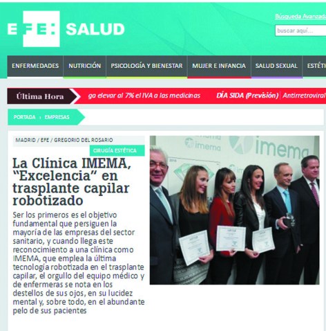 Clinica Imema Artas Clinical excellence trasplante de pelo efe salud ok