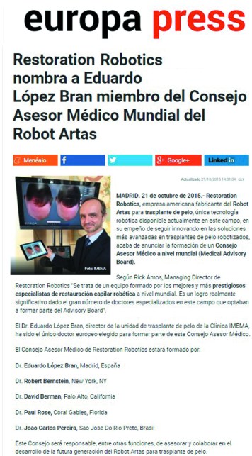 Europa press Dr Lopez Bran ok