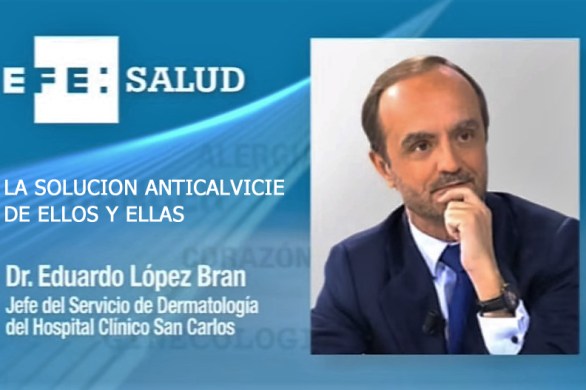 la solucion anticalvicie de ellos y ellas Dr. Lopez Bran