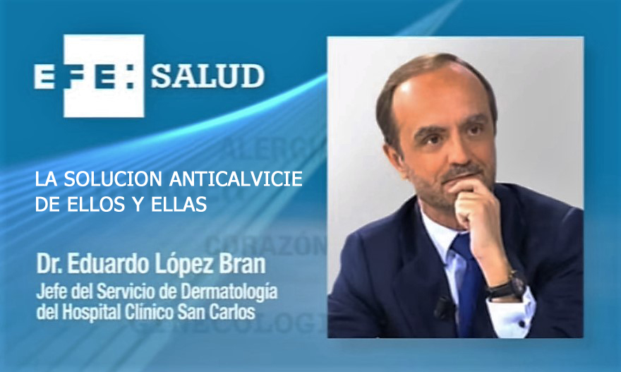 la solucion anticalvicie de ellos y ellas Dr. Lopez Bran
